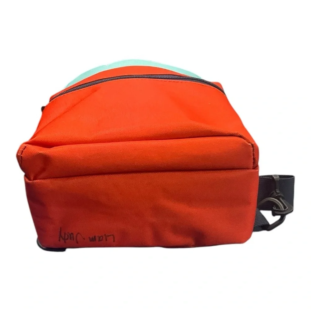 🎨 NEFF Colorblock Backpack 🎒 Teal &‎ Orange Street Style Classic